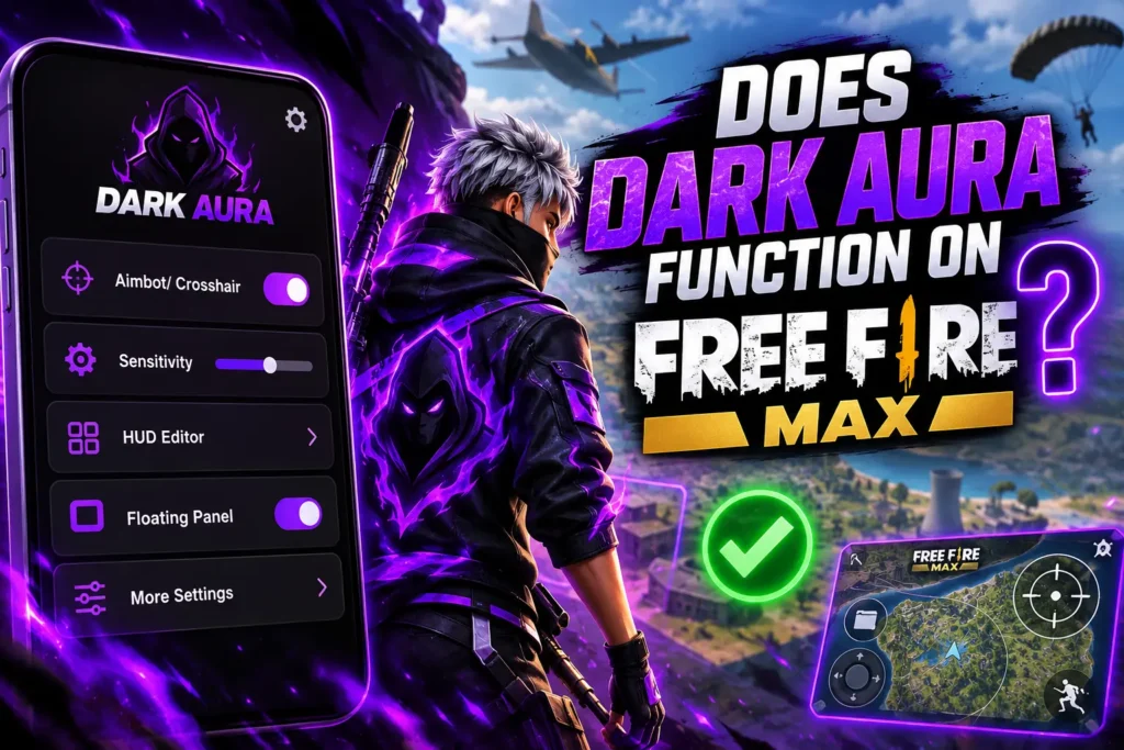 Does the Dark Aura Function on Free Fire MAX?